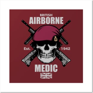 British Airborne Medic Posters and Art